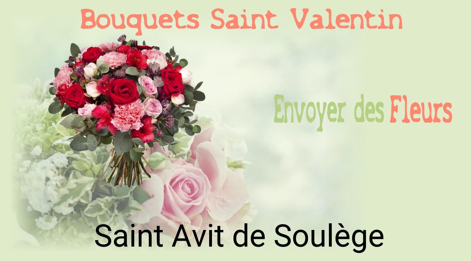 Roses de Saint-Valentin livrées à Saint-Avit-de-Soulège